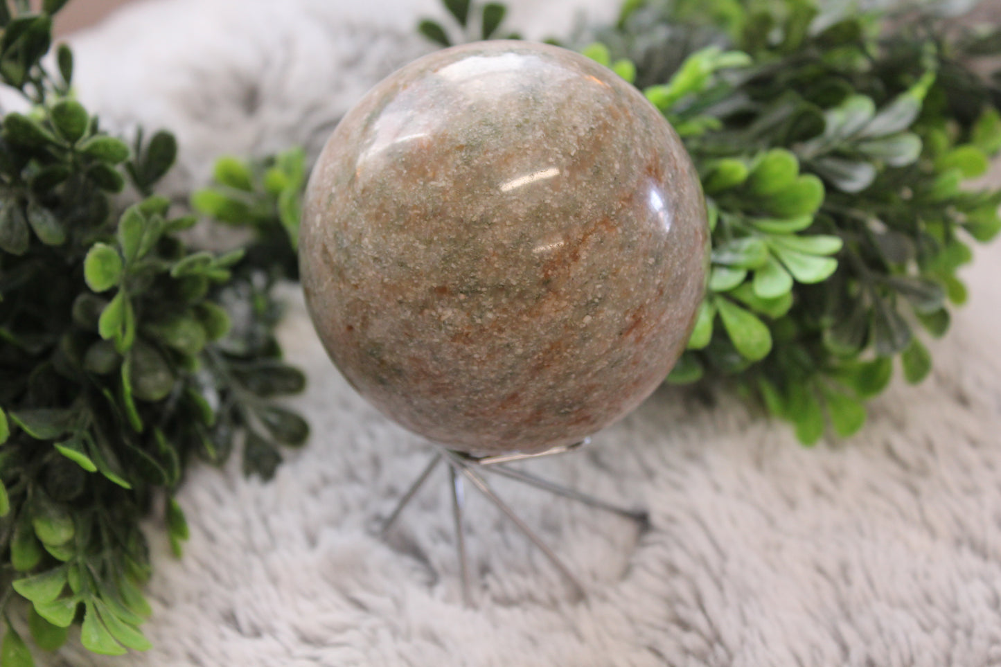 River Jasper Sphere