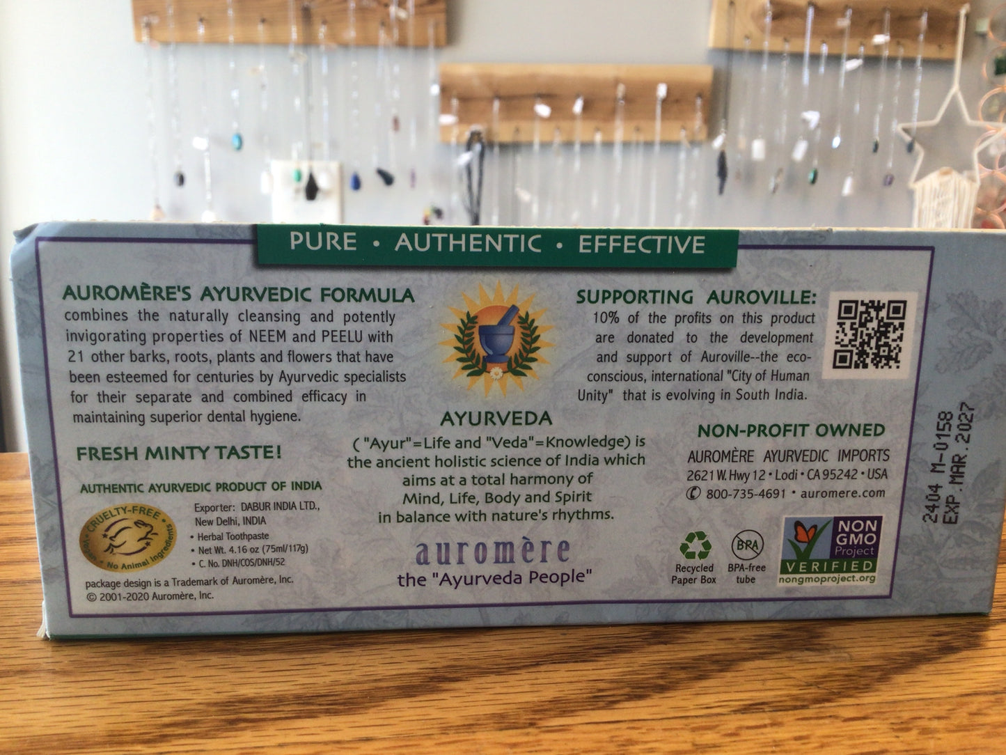 Auromere Herbal Toothpaste