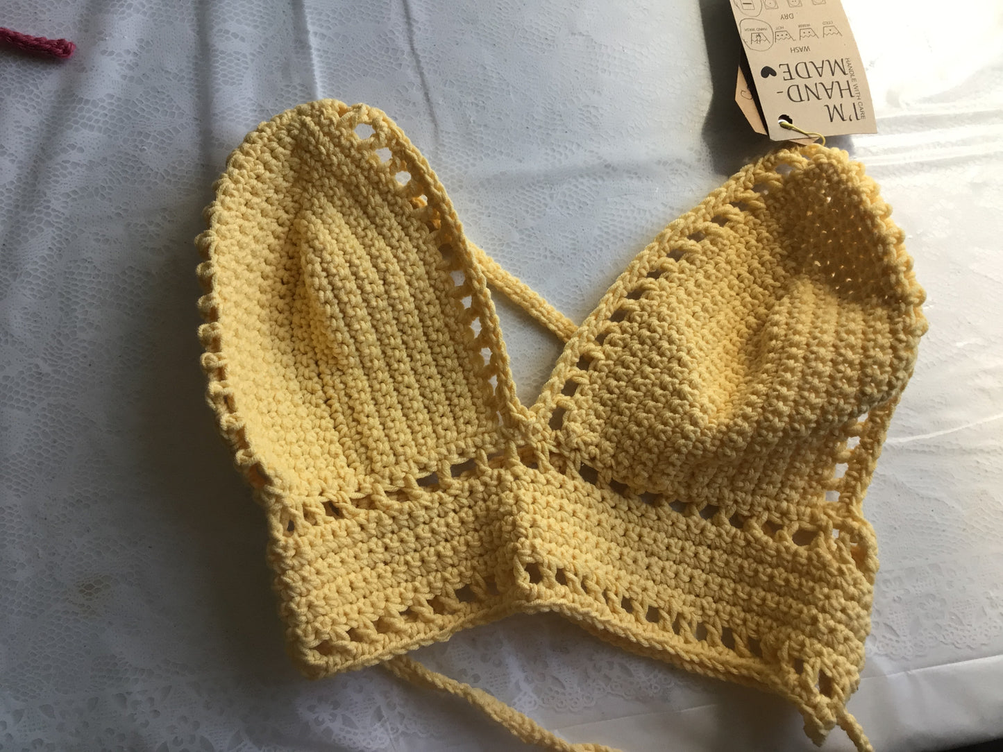 Cozy Crochet Bikini Style Summer Top