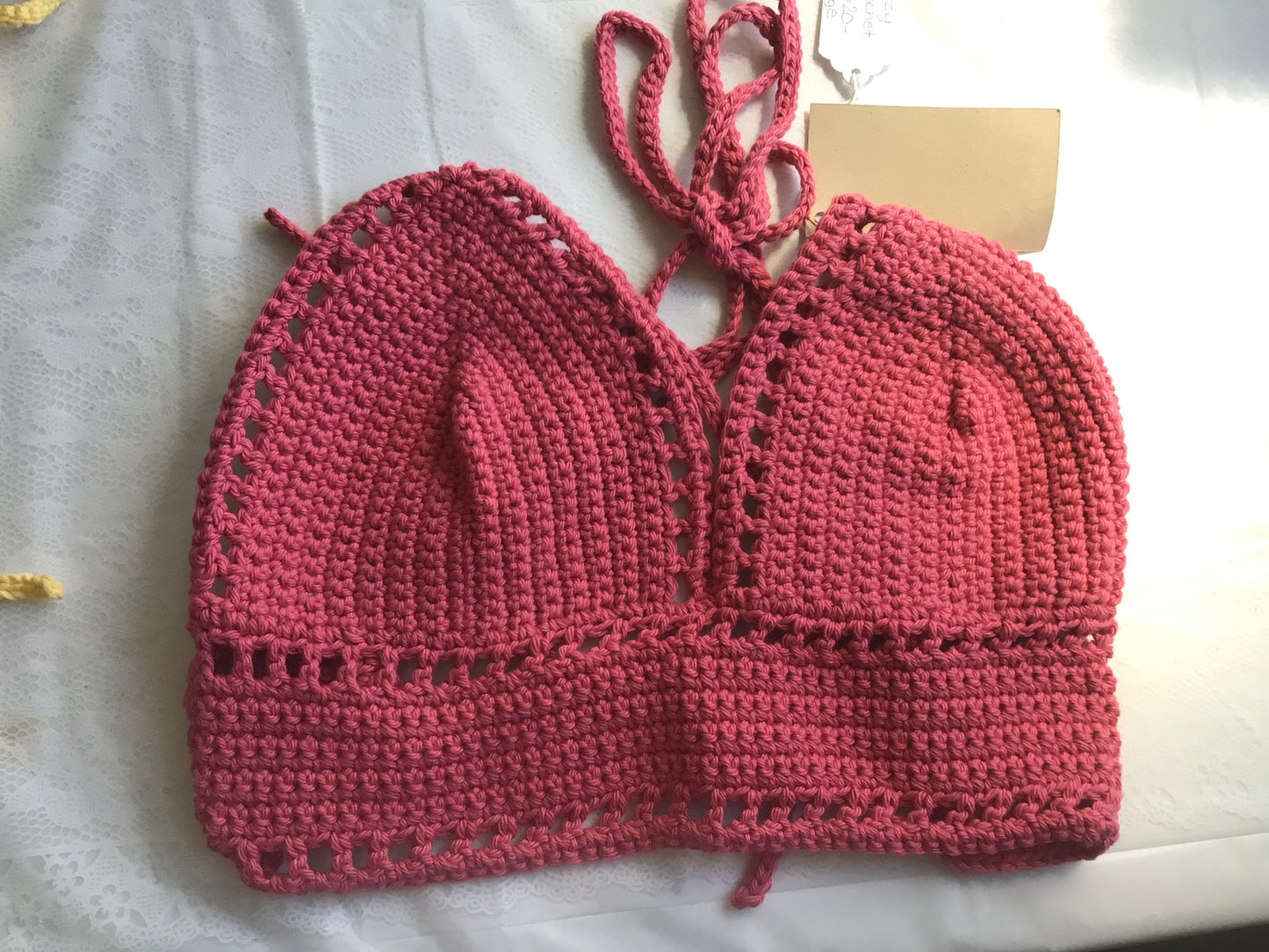 Cozy Crochet Bikini Style Summer Top
