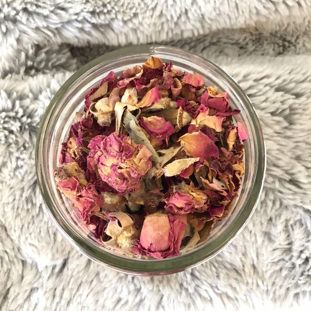 Organic Red Rose Petals