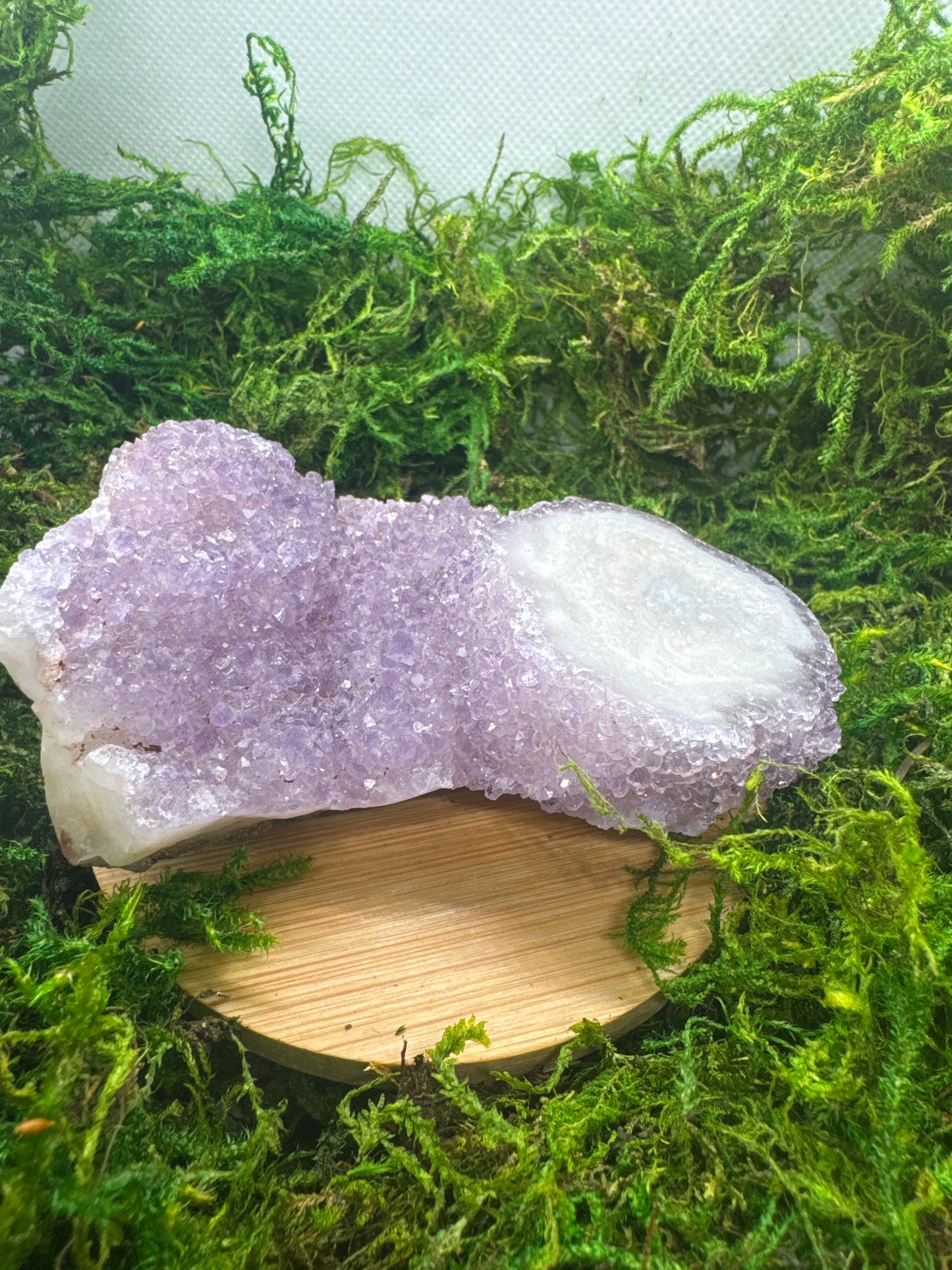 Amethyst stalactite