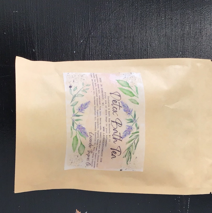 Detox bath Tea