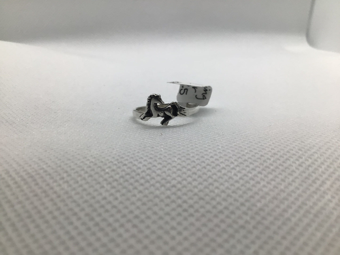 Sterling silver horse