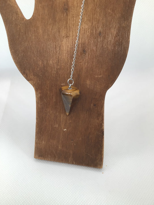Tigers Eye Pendulum