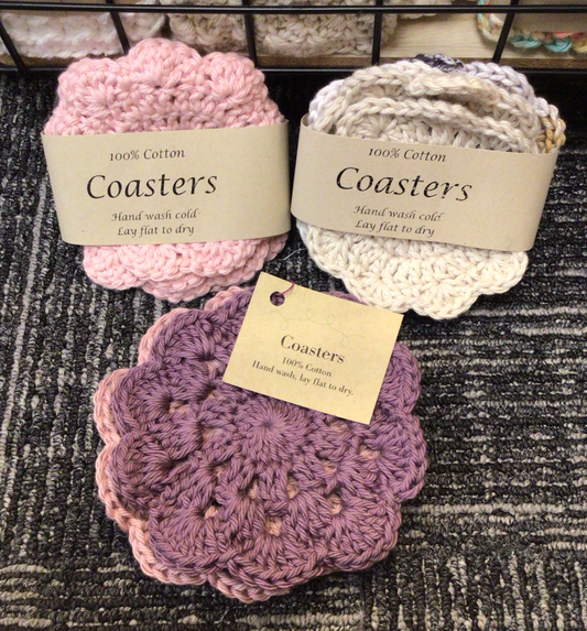 Crotchet Coasters