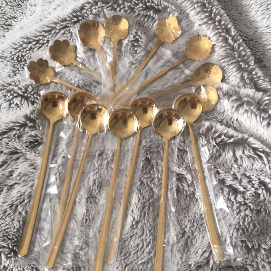 Gold spoons