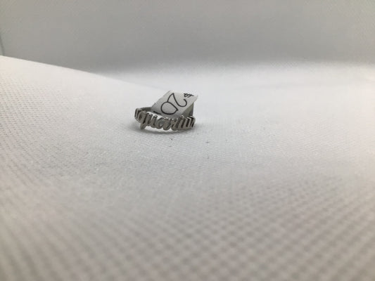 Aquarius zodiac ring