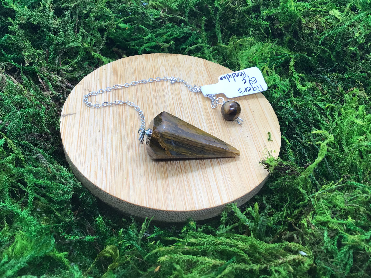 Tigers Eye Pendulum