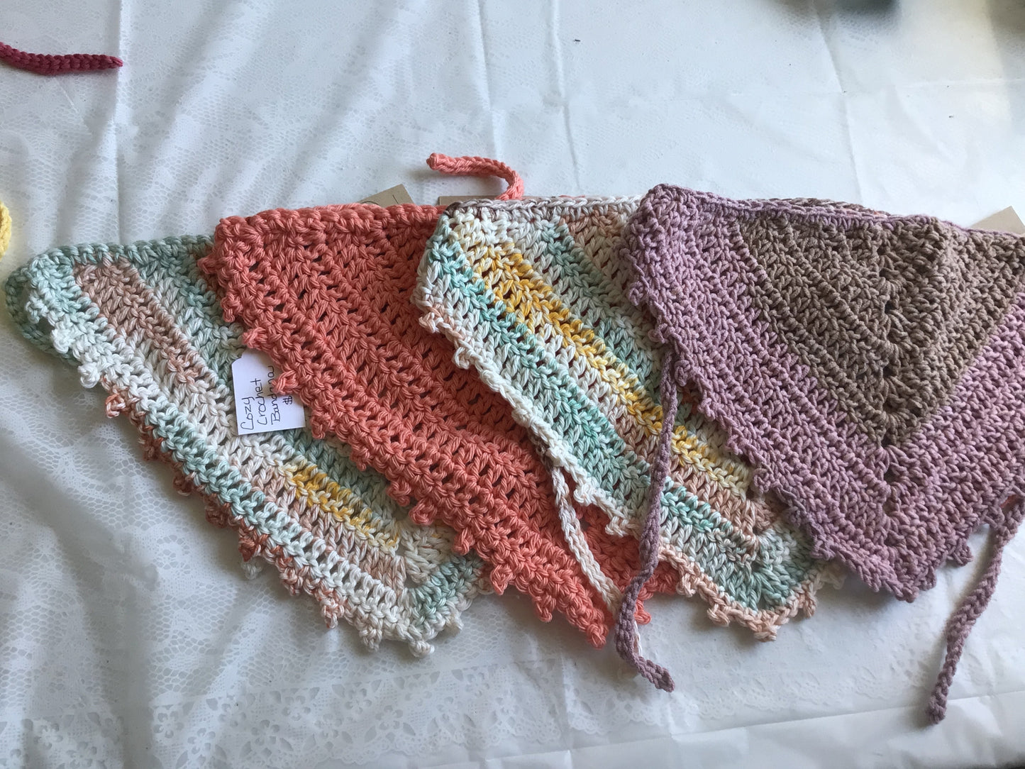 Cozy Crochet Handmade Bandana