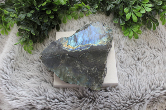 Labradorite slab