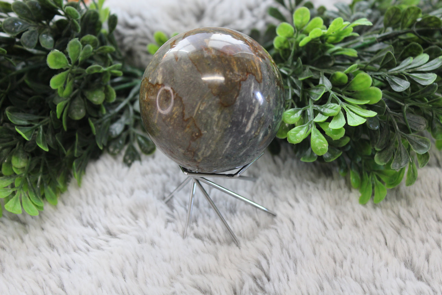 Ocean Jasper Sphere