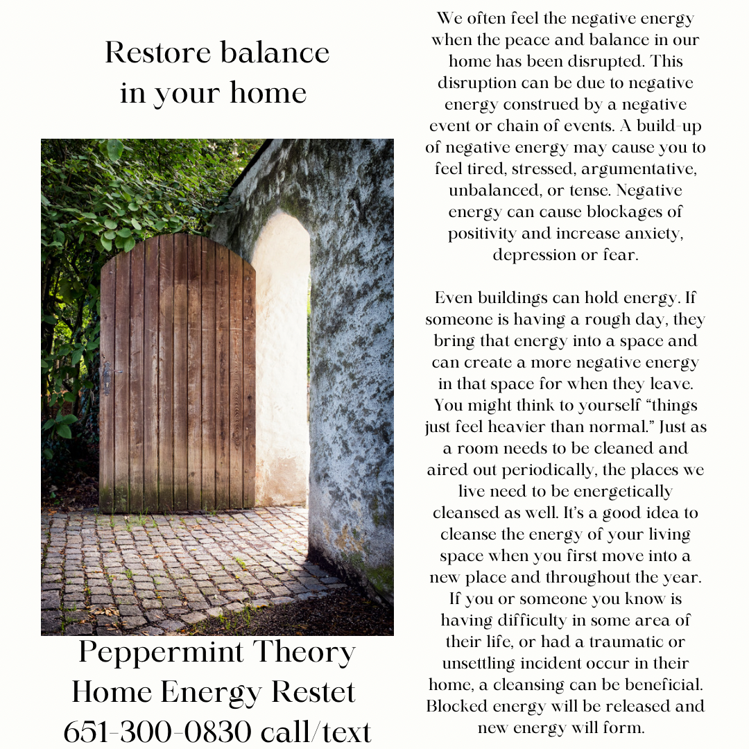 Home Energy Reset + Blessing