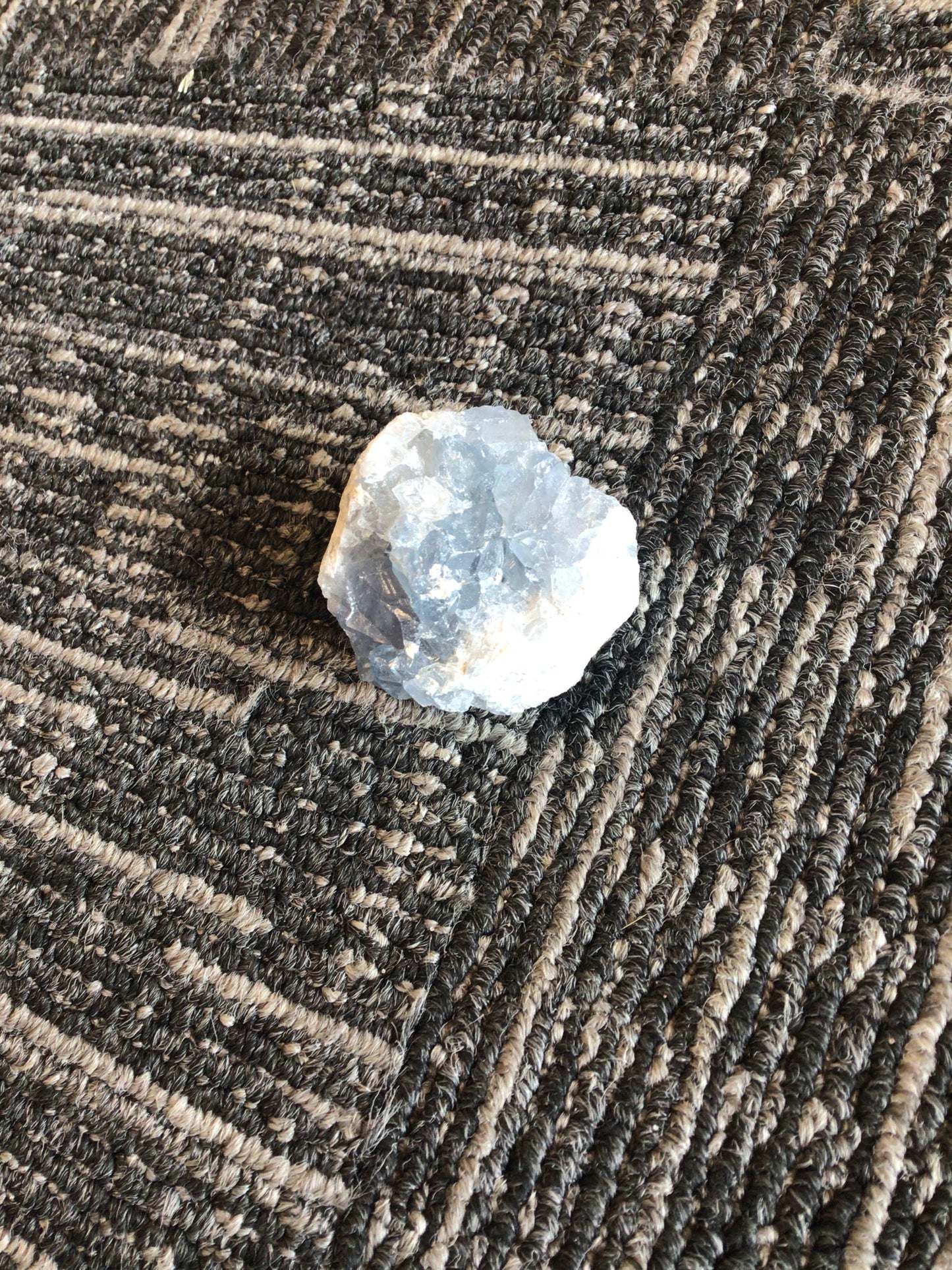 Celestite crystal