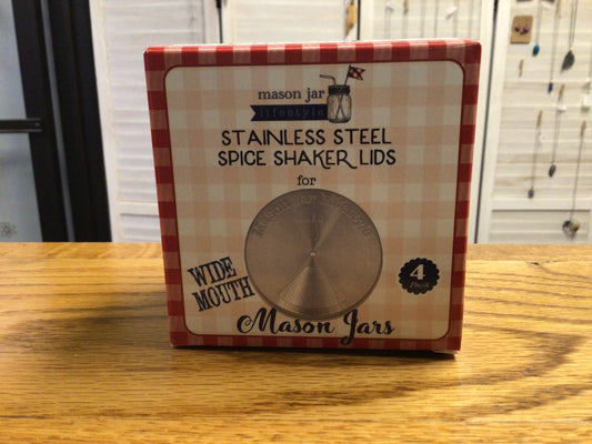 Stainless Steel Spice Shaker Lids