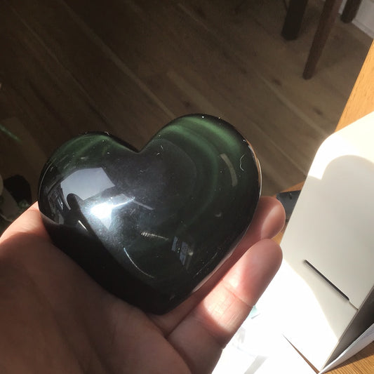 Rainbow obsidian