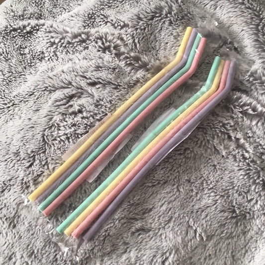 Silicone straw