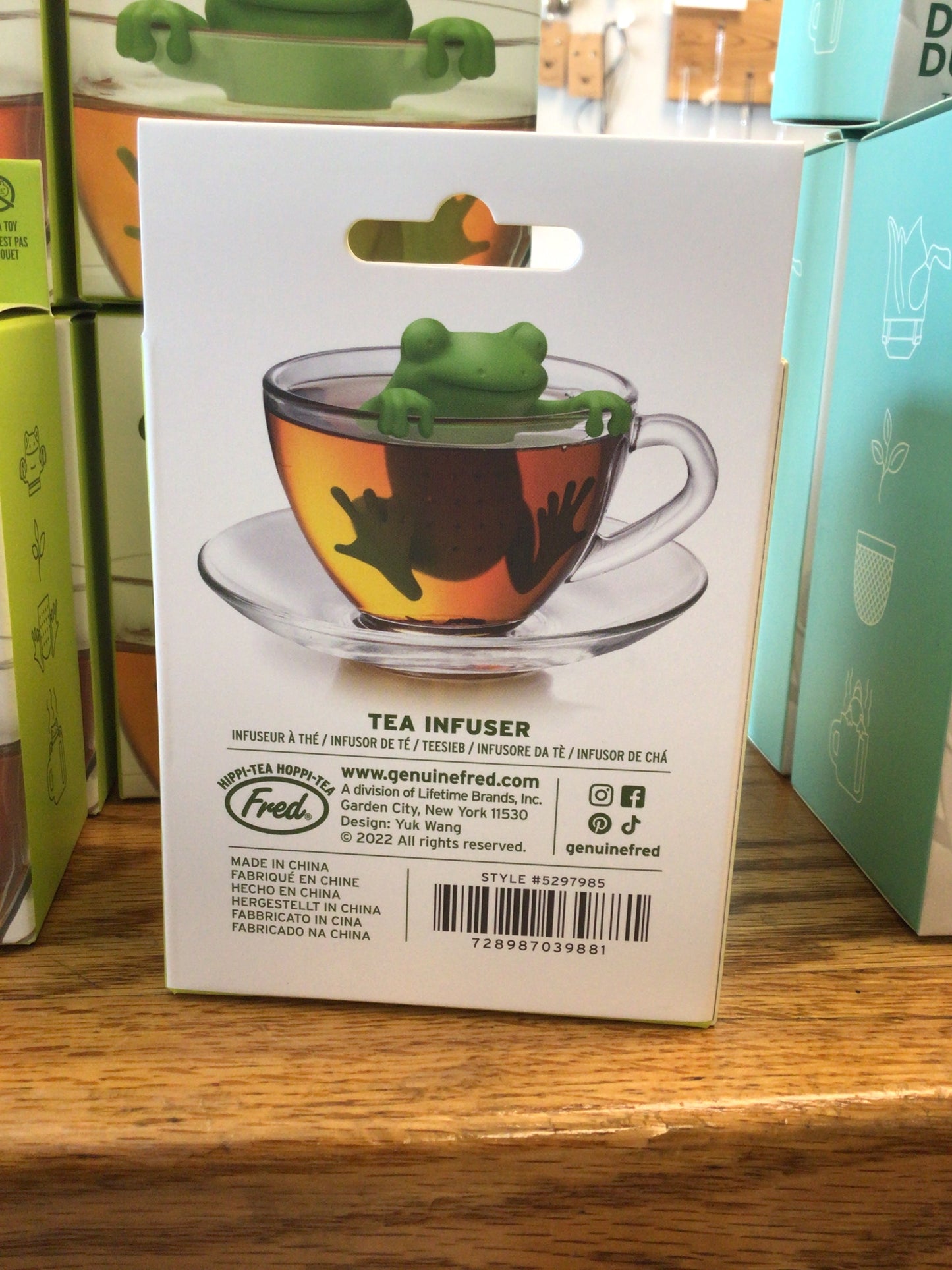 Tea frog silicone tea infuser