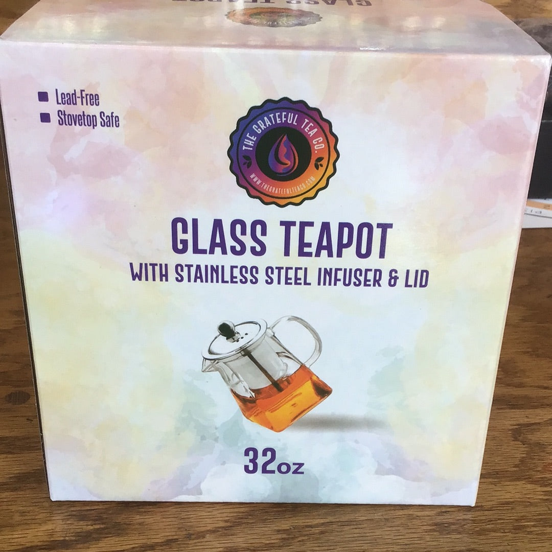 Glass teapot