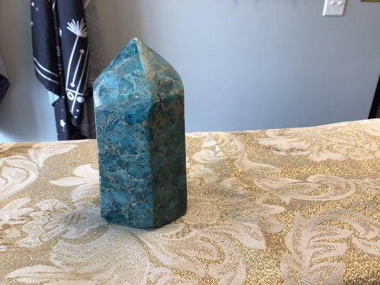 Blue Apatite Tower