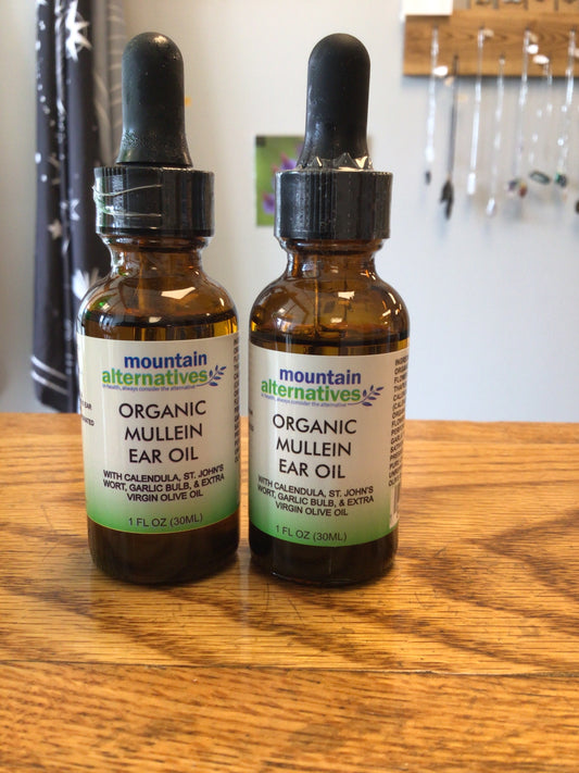 Organic Mullein Ear Oil