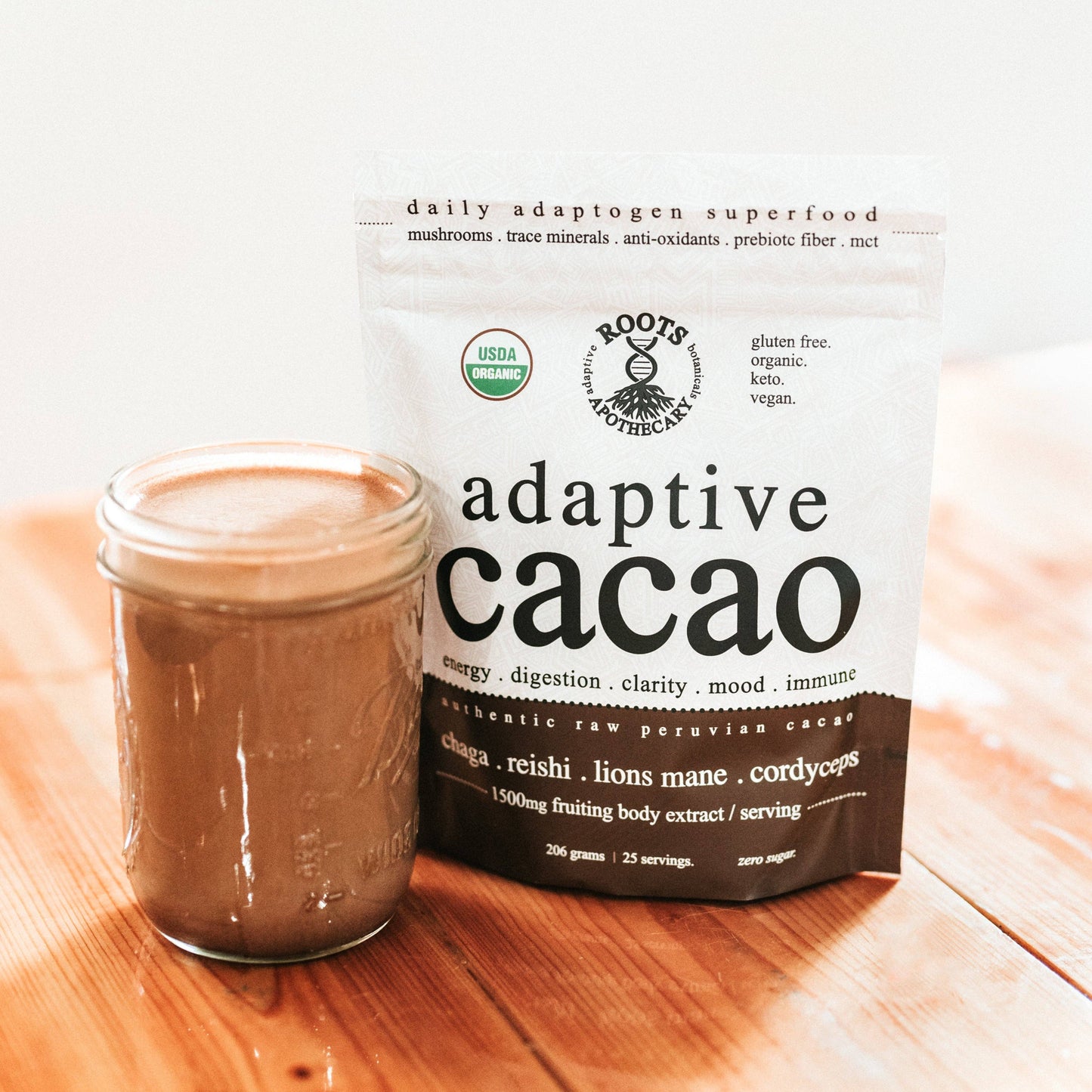 Adaptive cacao. performance superfood.