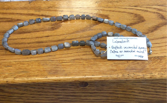 Labradorite necklace