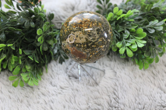 Ocean Jasper Sphere