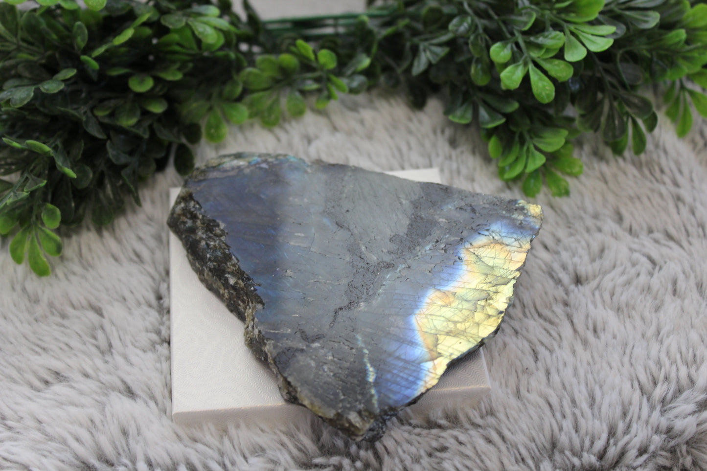 Labradorite slab