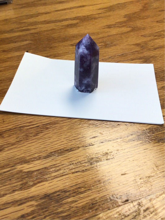 Lepidolite mini tower