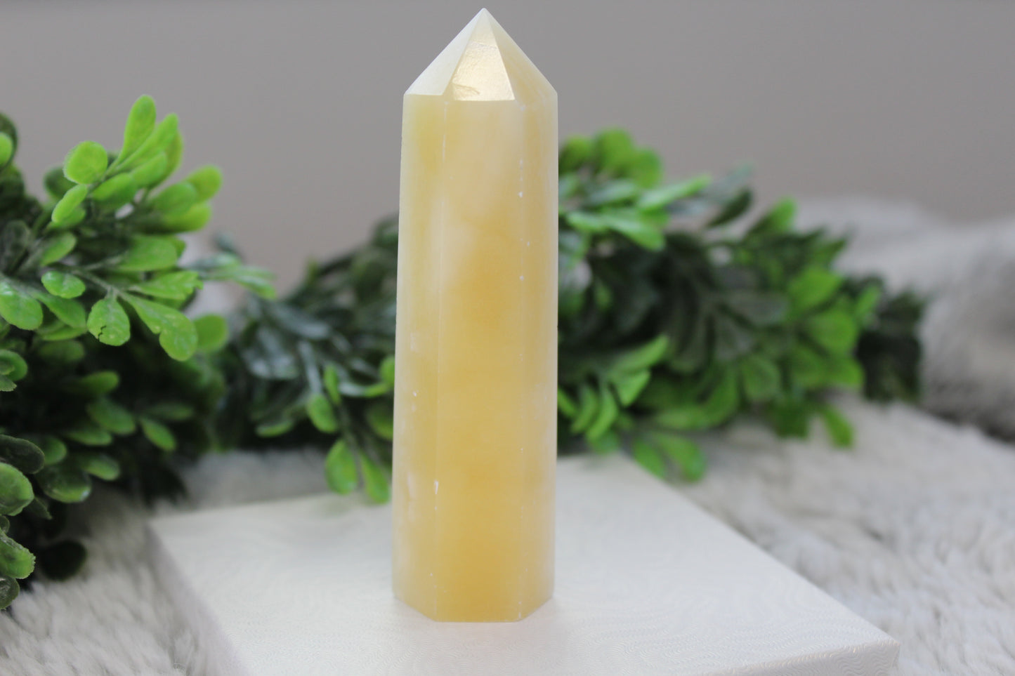 Orange Calcite Tower