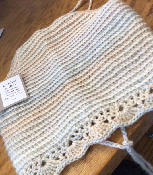 Crotchet halter