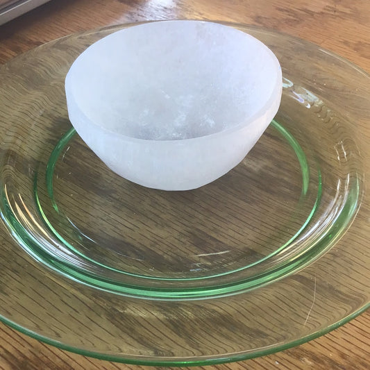 Selenite bowl