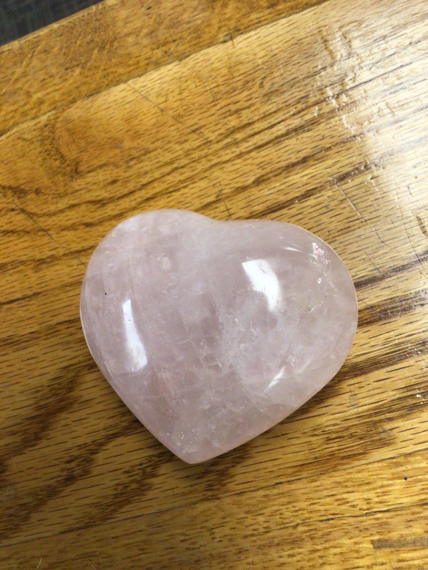 Rose Quartz Heart