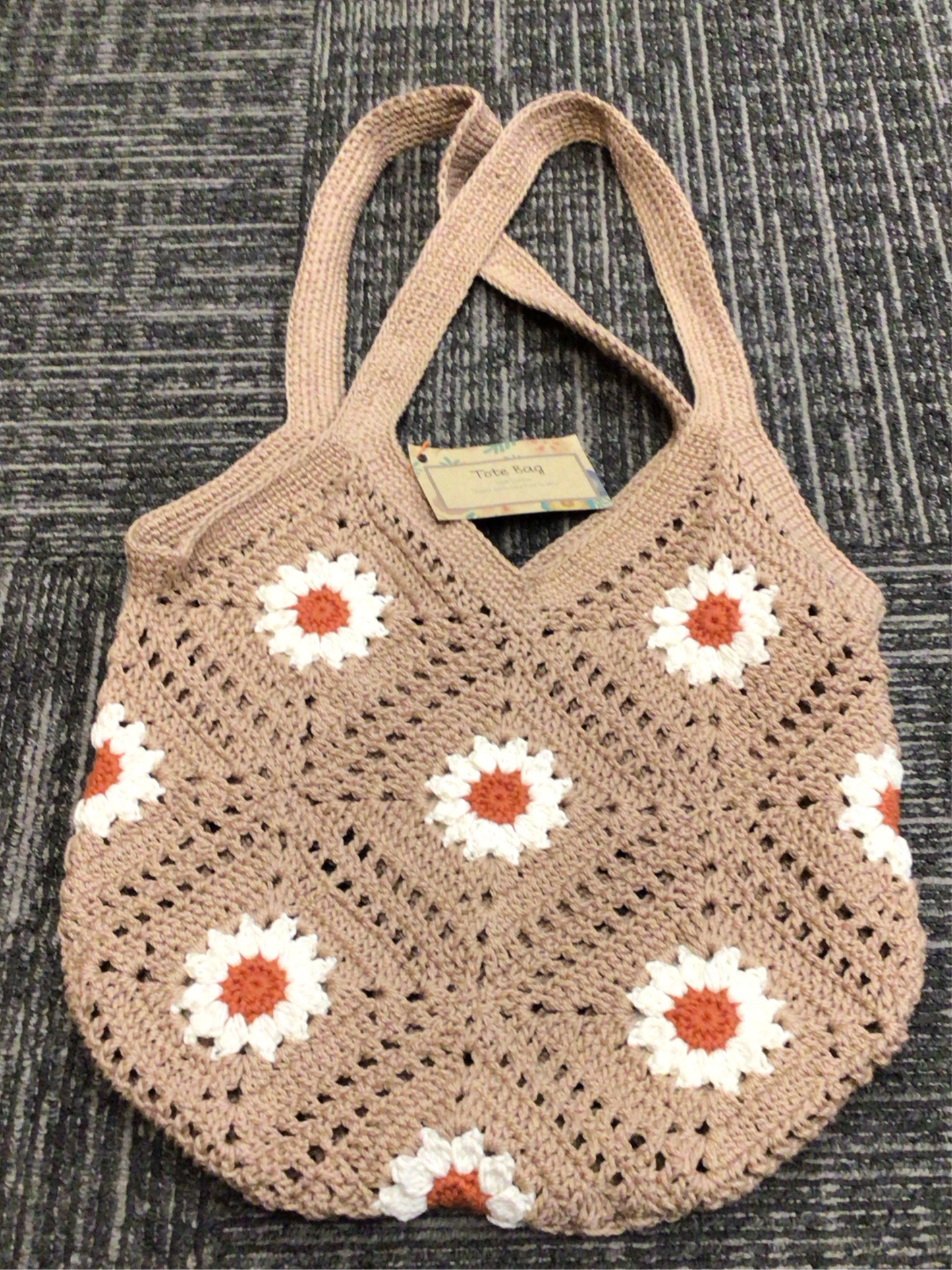 Crotchet Tote bag