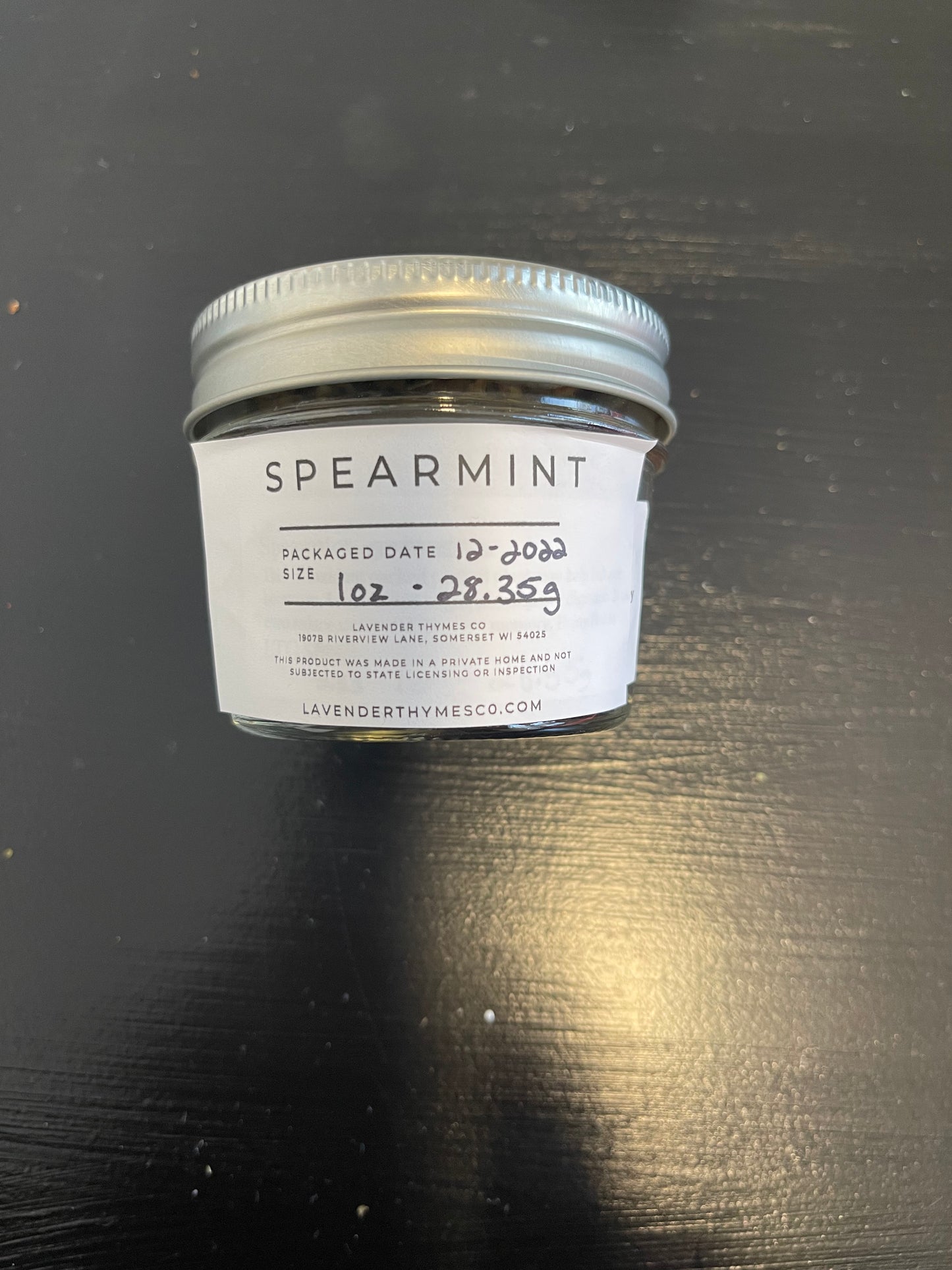 Organic Spearmint