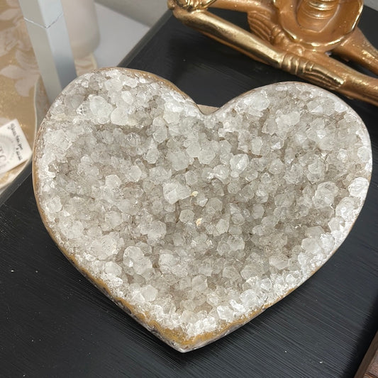 Crystal heart formation